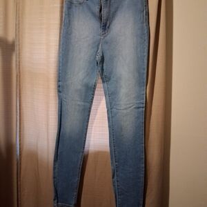 Fashion Nova Sky Blue Denim Jeans